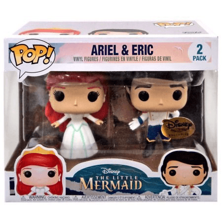 image de Ever After Castle- POP- 2 Pack- Ariel&Eric