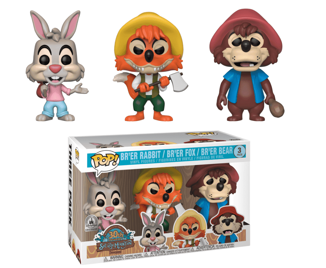 image de 3 pack - Br'er Rabbit,  Br'er Fox,  Br'er Bear