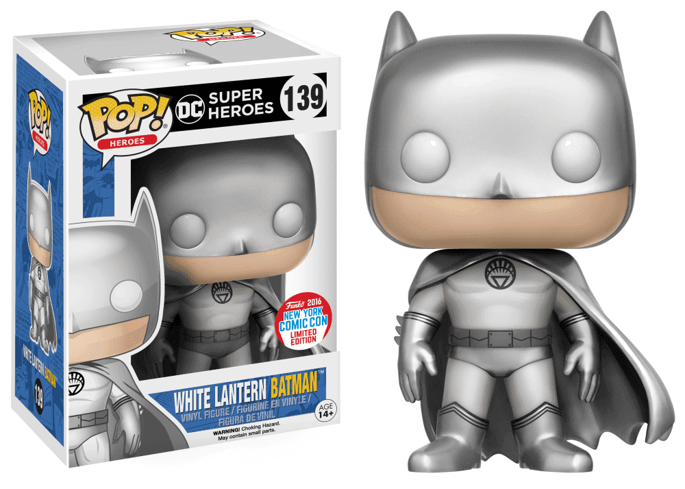 image de Batman (White Lantern) (Metallic, Silver)