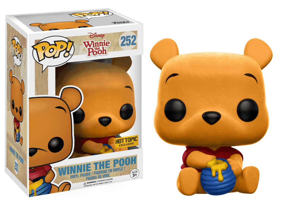 image de Winnie the Pooh (Seated) (Flocked)