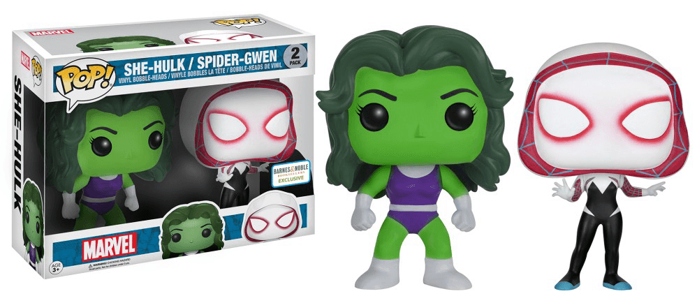 image de Marvel - 2 Pack - She-Hulk & Spider Gwen