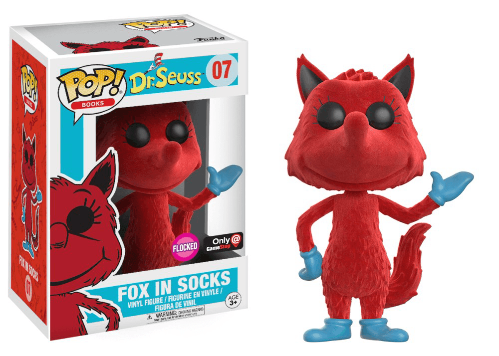 image de Fox in Socks - (Flocked)