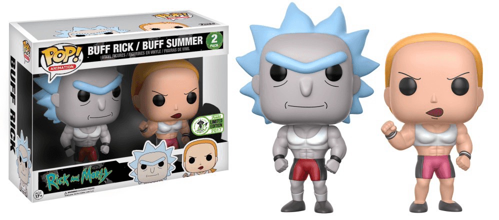 image de R&M - 2 Pack - Buff Rick and Summer
