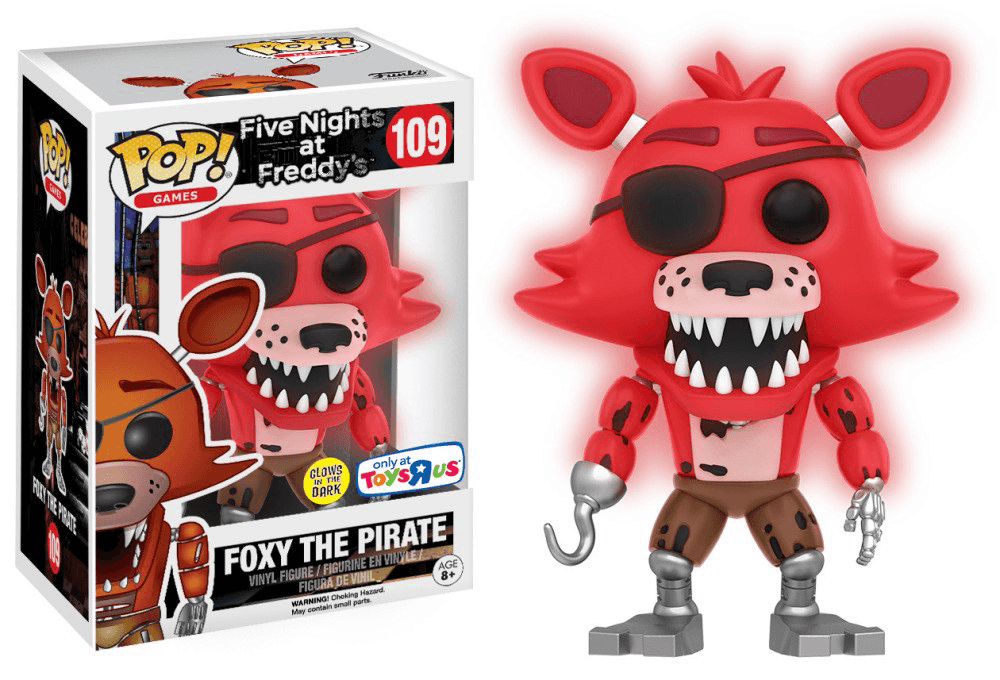 image de Foxy (Pirate) (Glow , Red)