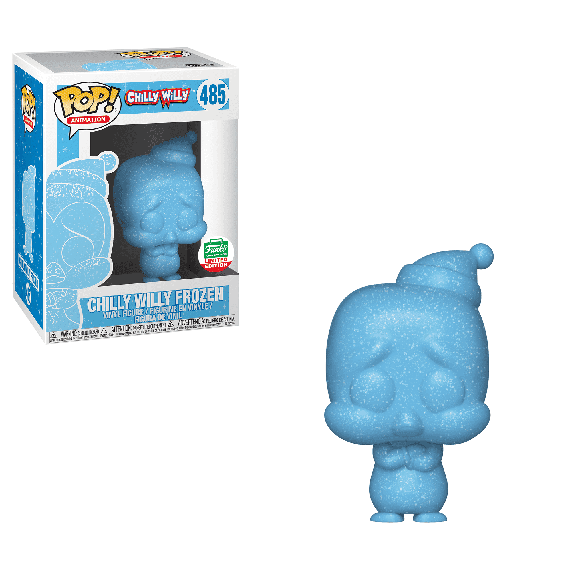 image de Chilly Willy - (Translucent Blue, Glitter)