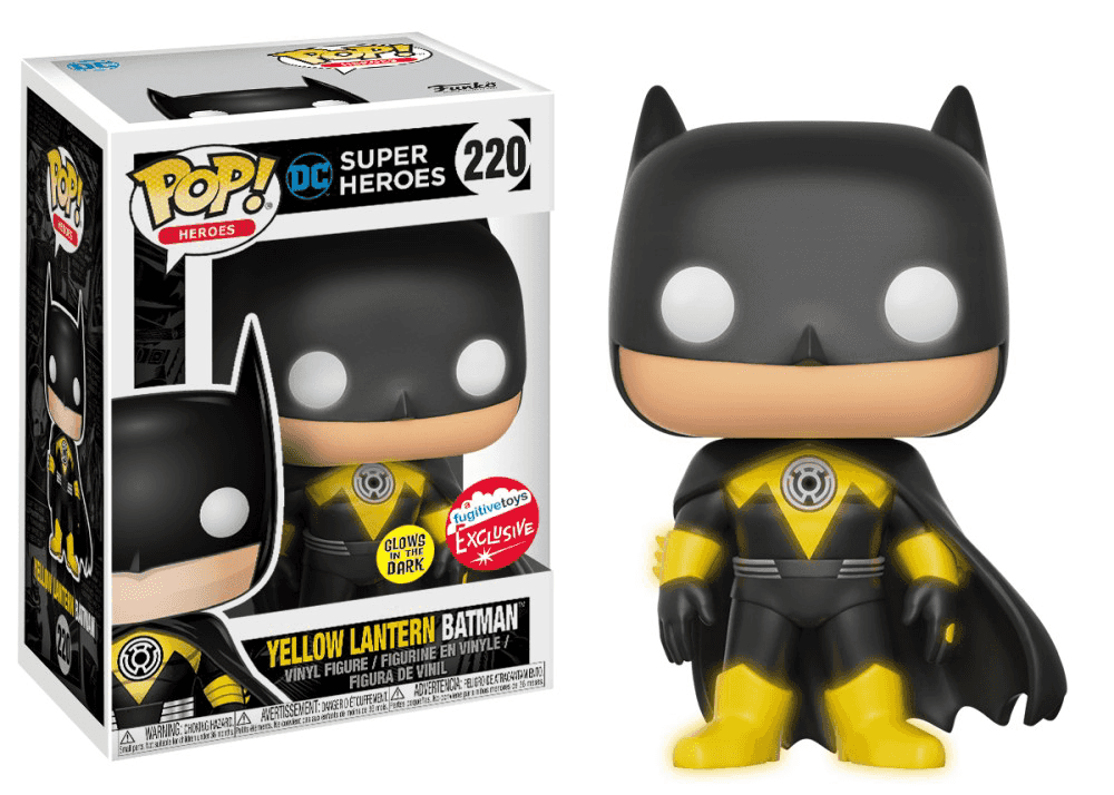 image de Yellow Lantern Batman  (Glows in the Dark)