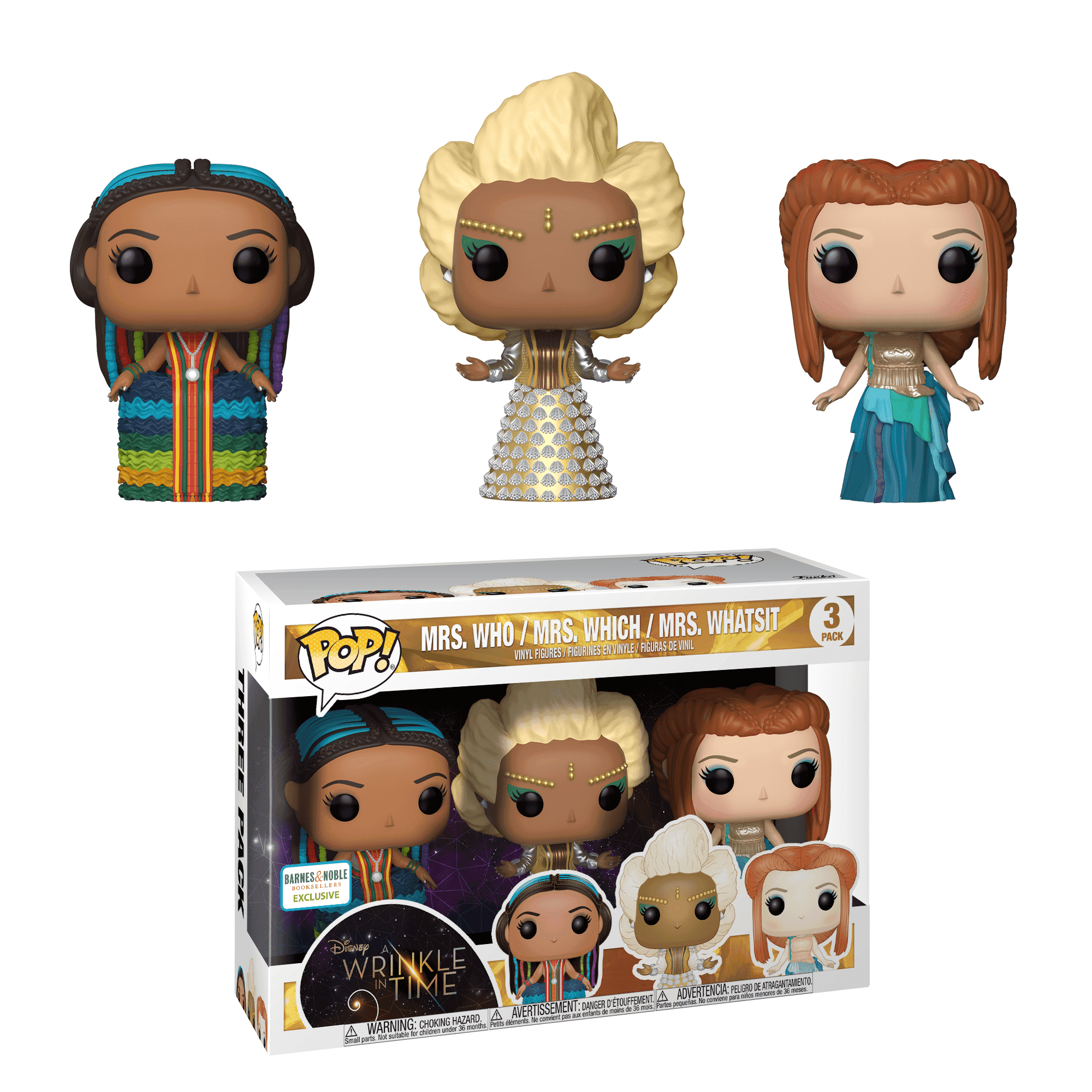 image de A Wrinkle In Time - 3 Pack - 3 Mrs