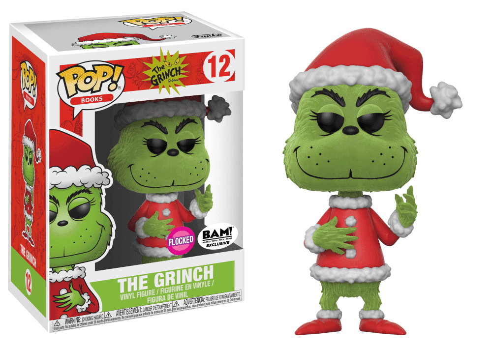 image de The Grinch (as Santa Claus) (Flocked)