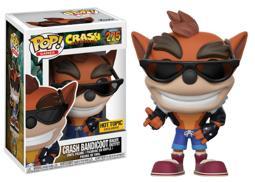 image de Crash Bandicoot (in Biker Outfit)