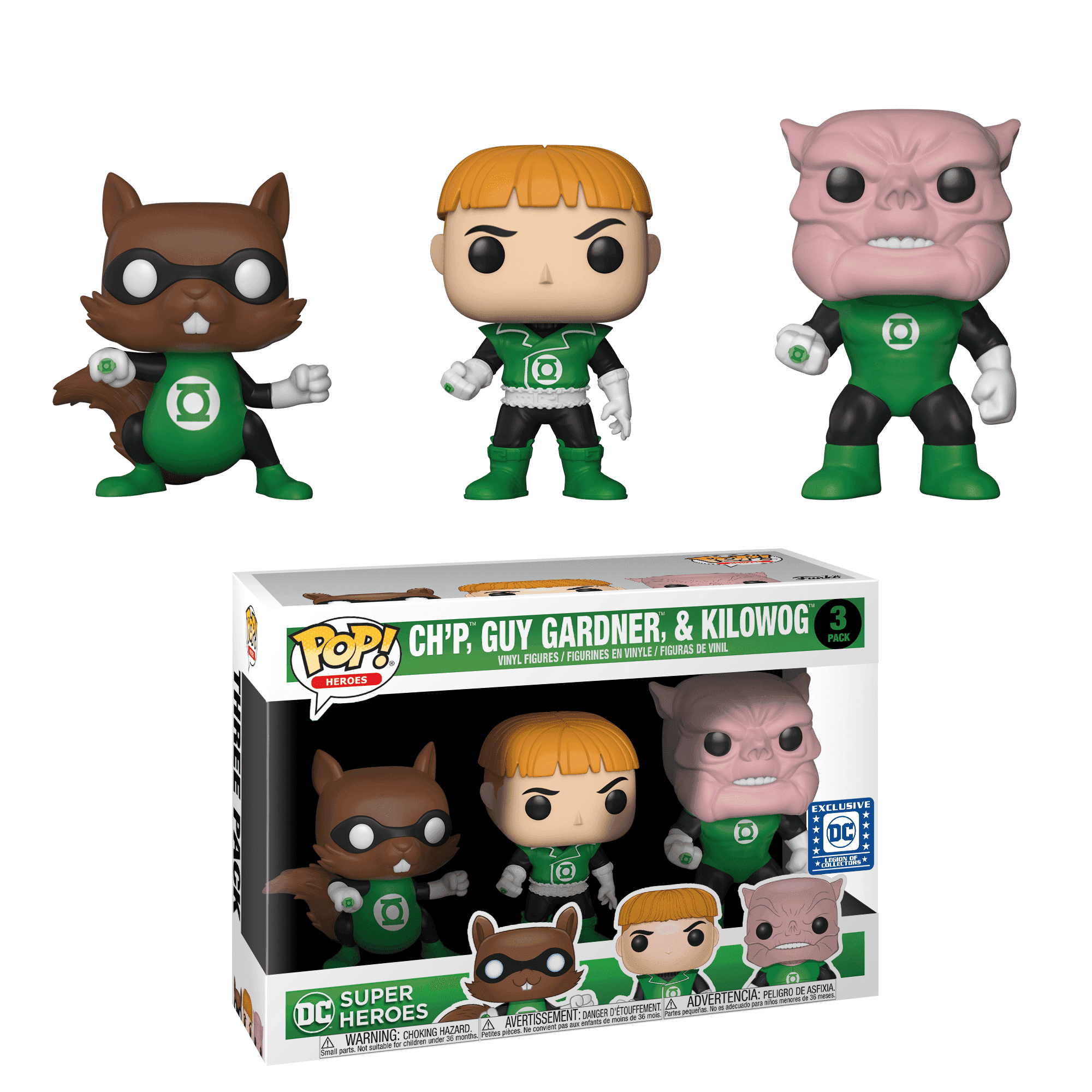 image de Green Lantern-POP-3 Pack-Green Lanterns