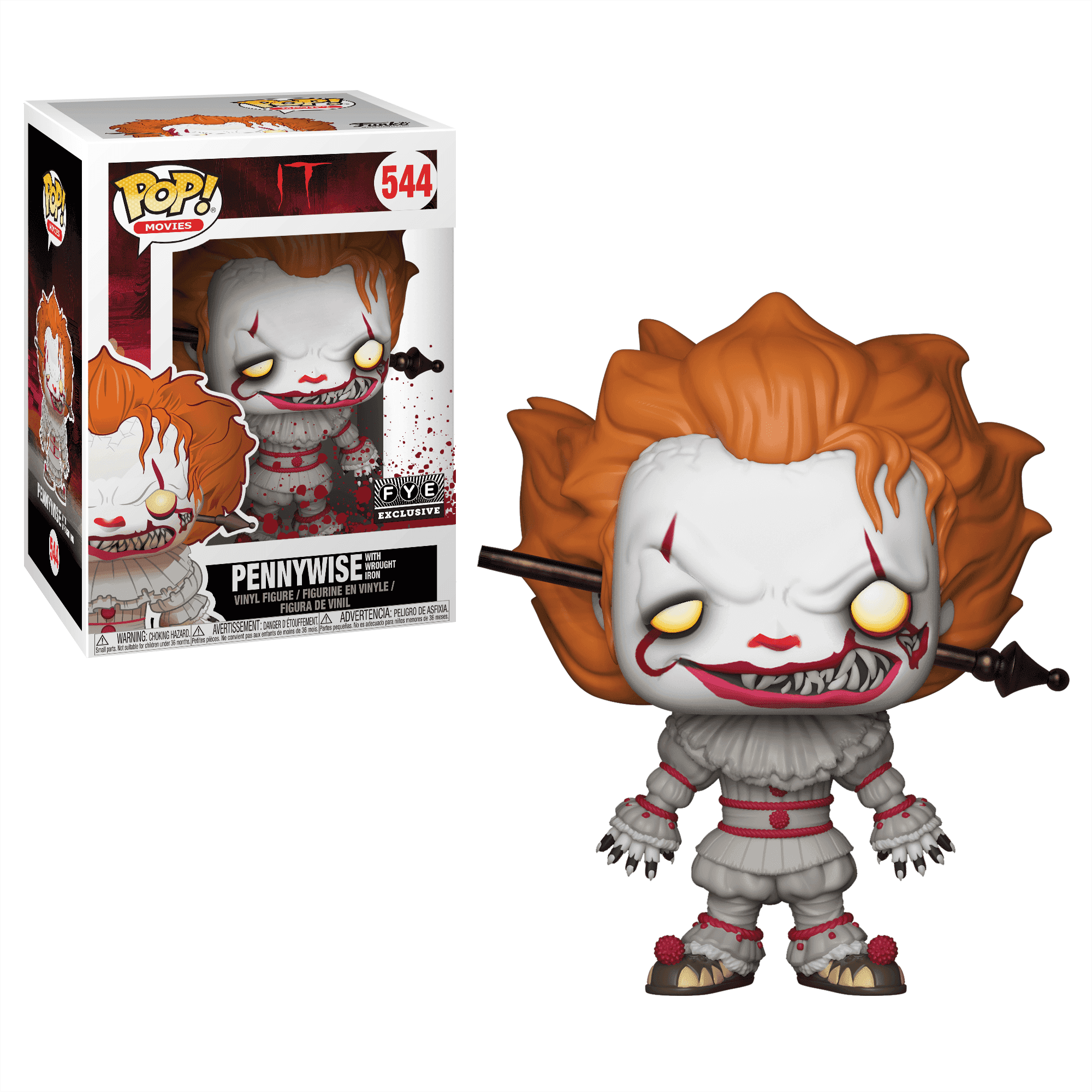 image de Pennywise (wrought iron in head)