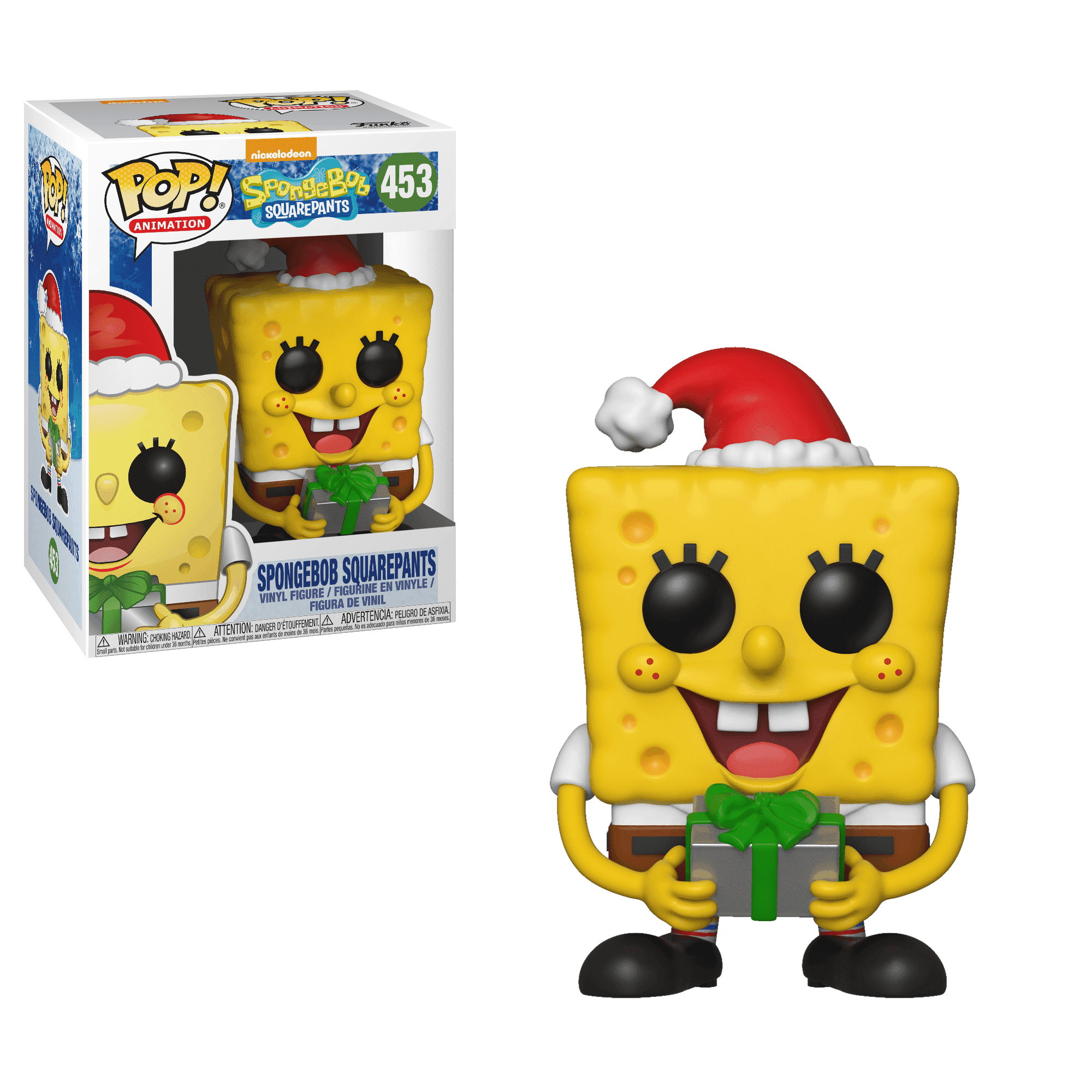 image de Spongebob Squarepants (Santa Hat w/ Candy Can)