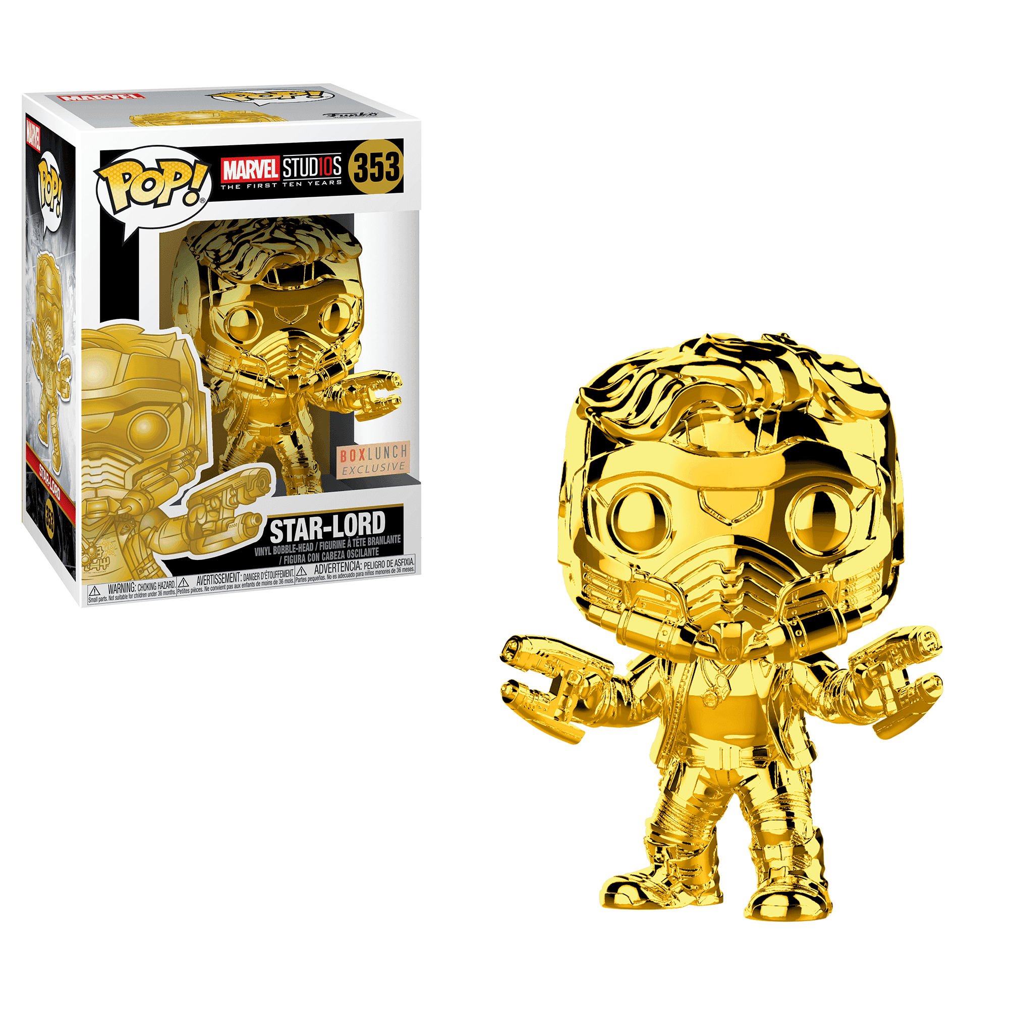 image de Star-Lord - (Chrome Gold)