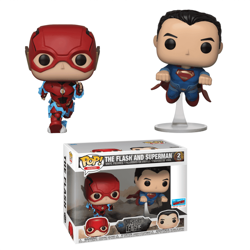 image de JL-2 Pack-The Flash and Superman (Racing)