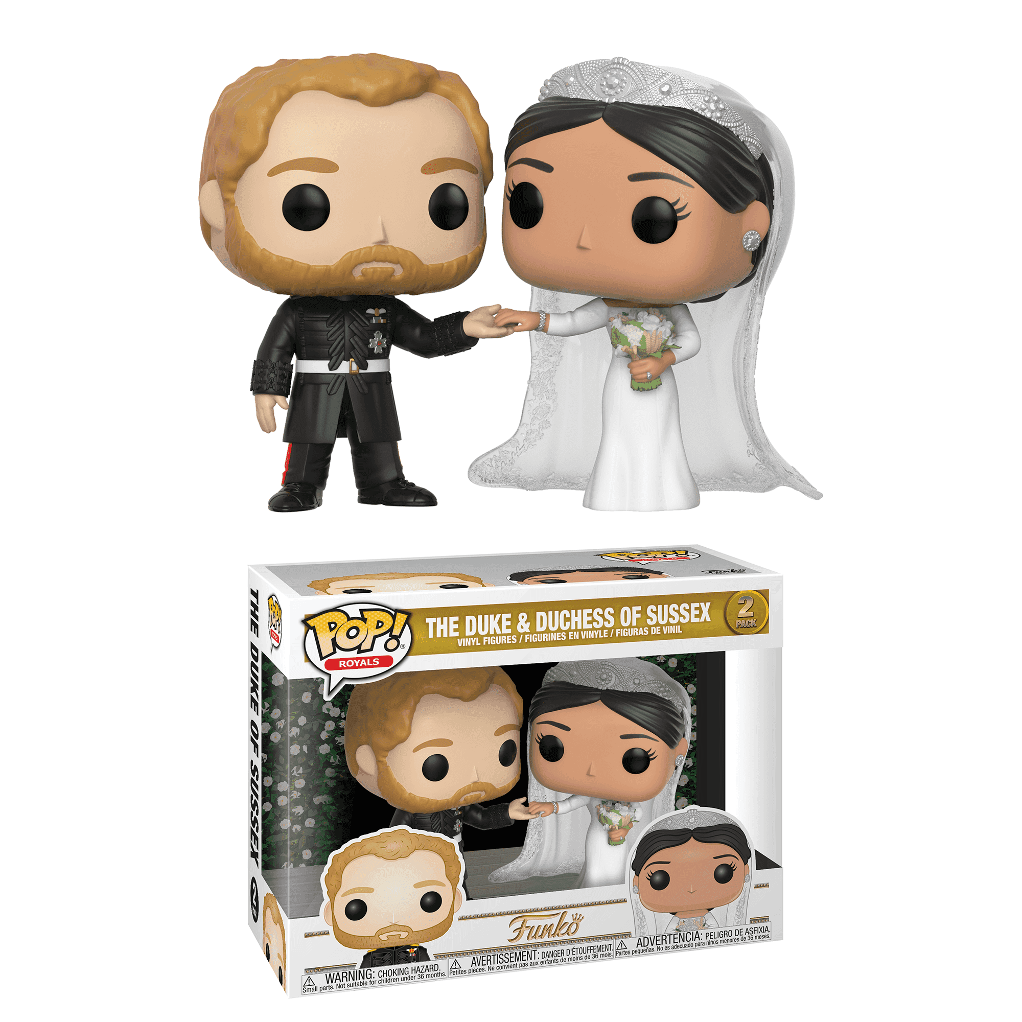 image de 2 Pack - The Duke and Duchess of Sussex