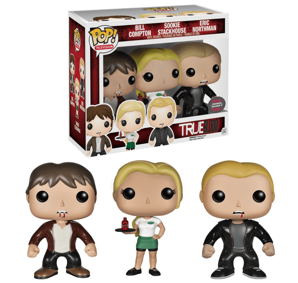 image de True Blood - 3 Pack Sookie, Eric, Bill