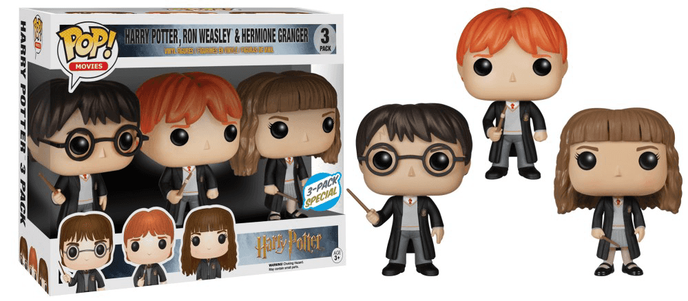 image de 3 Pack - Harry, Ron & Hermione