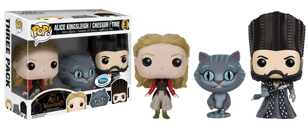 image de Alice, Time, Cheshire 3 Pack