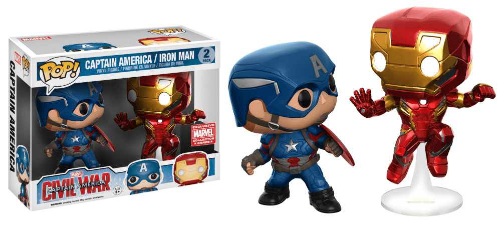 image de Captain America vs Iron Man