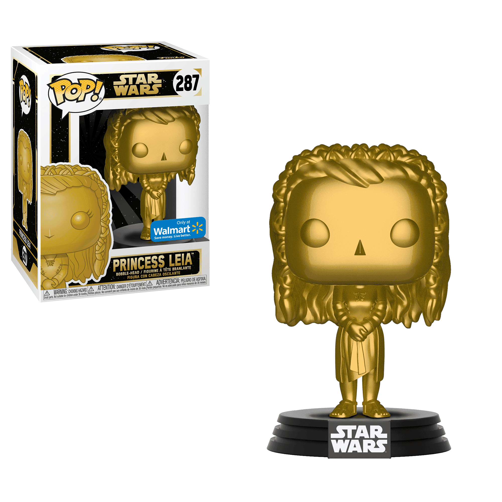 image de Princess Leia (Gold) (Metallic)