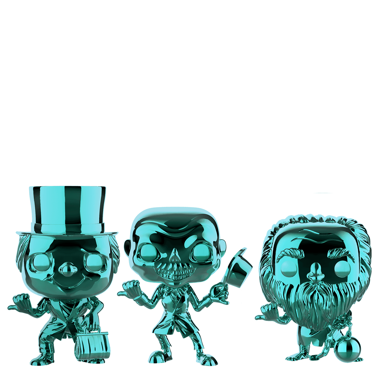 image de 3 Pack - Hitchhiking Ghosts (Blue, Chrome)