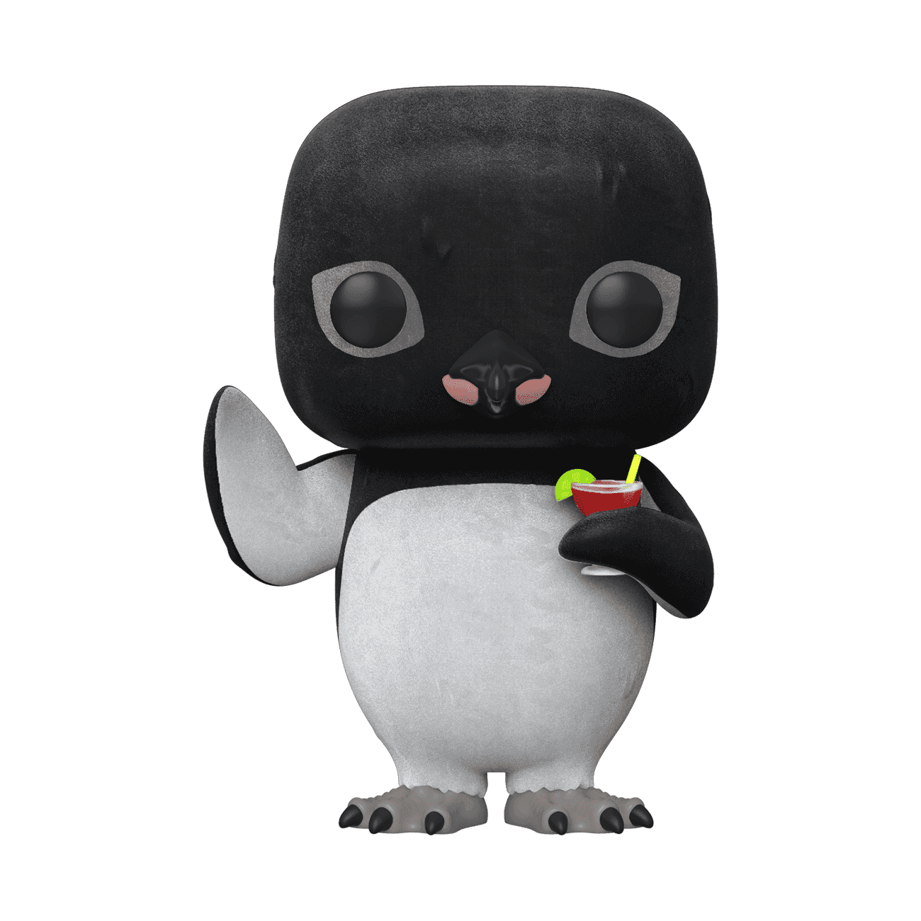 image de Penguin with Cocktail (Flocked)