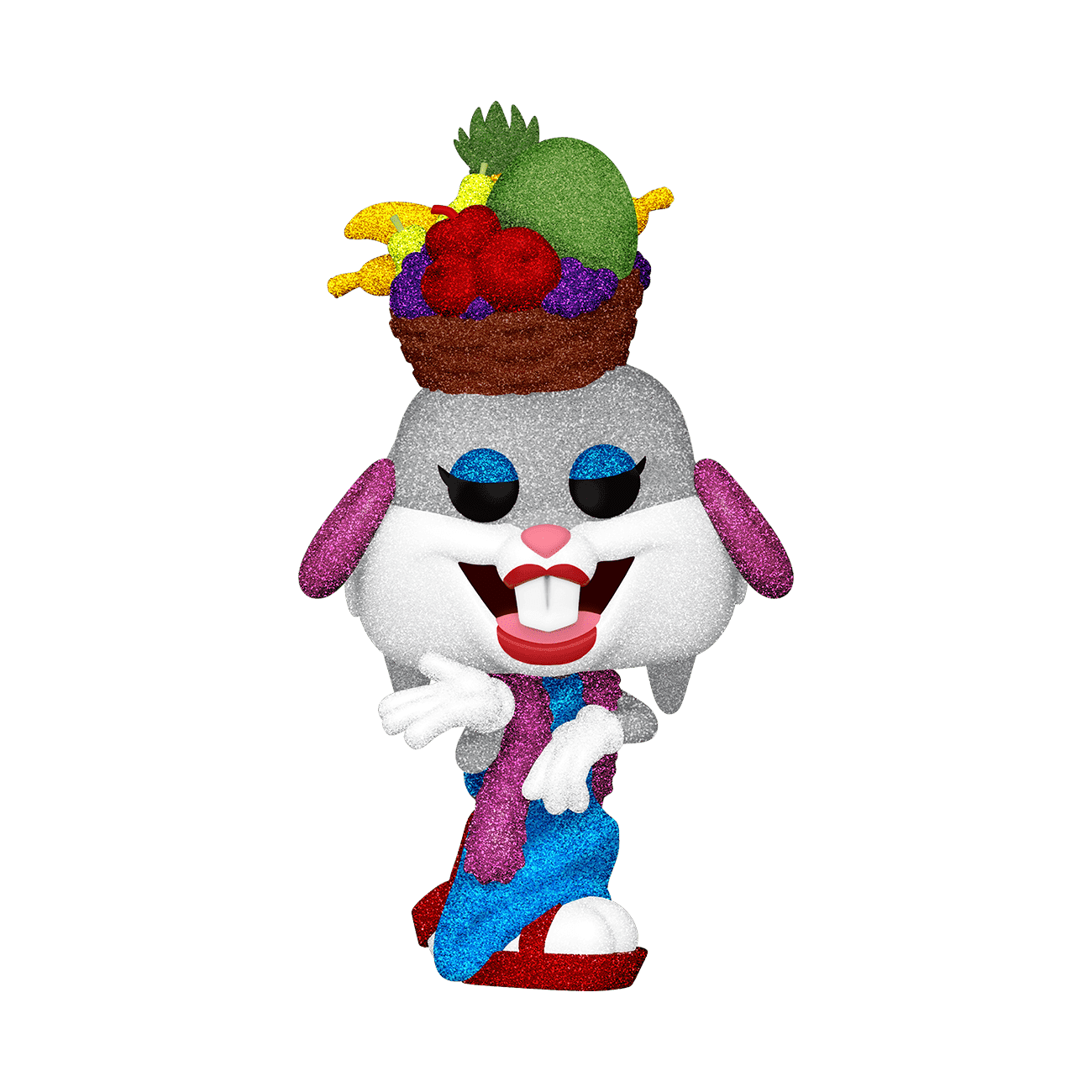 image de Bugs Bunny (In Fruit Hat) (Diamond Glitter)