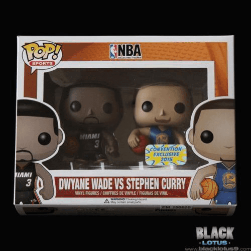 image de NBA - Dwyane Wade vs Stephen Curry (2 Pack)