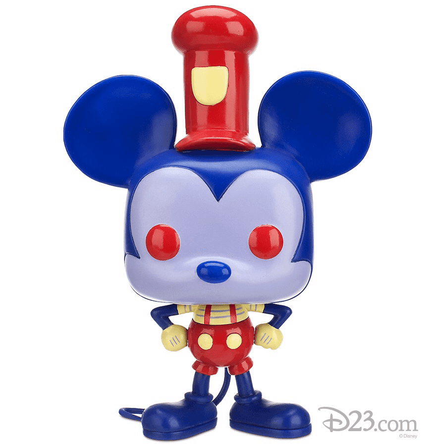 image de Steamboat Willie (Blue/Red) (Redux)