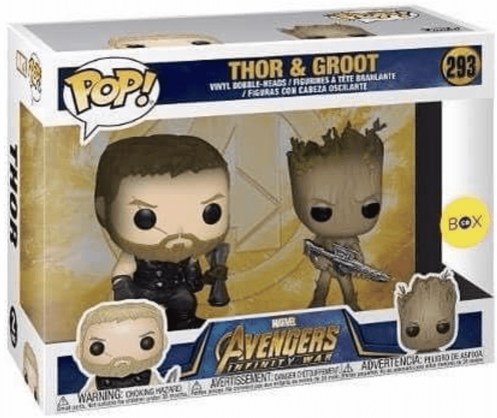 image de 2 Pack - Thor and Groot