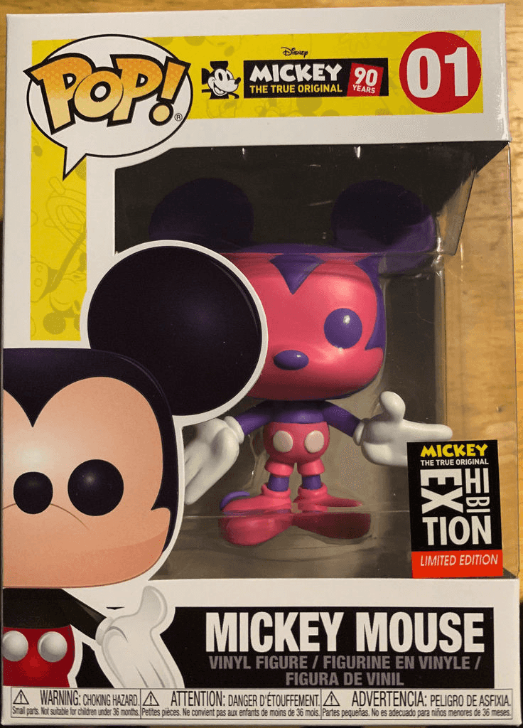image de Mickey Mouse (Pink and Purple) NYC Exhibition