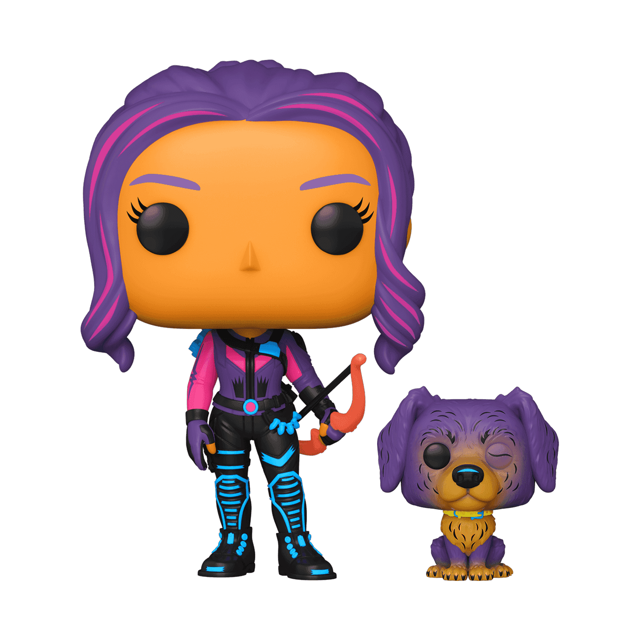 image de Kate Bishop with Lucky (Black Light)
