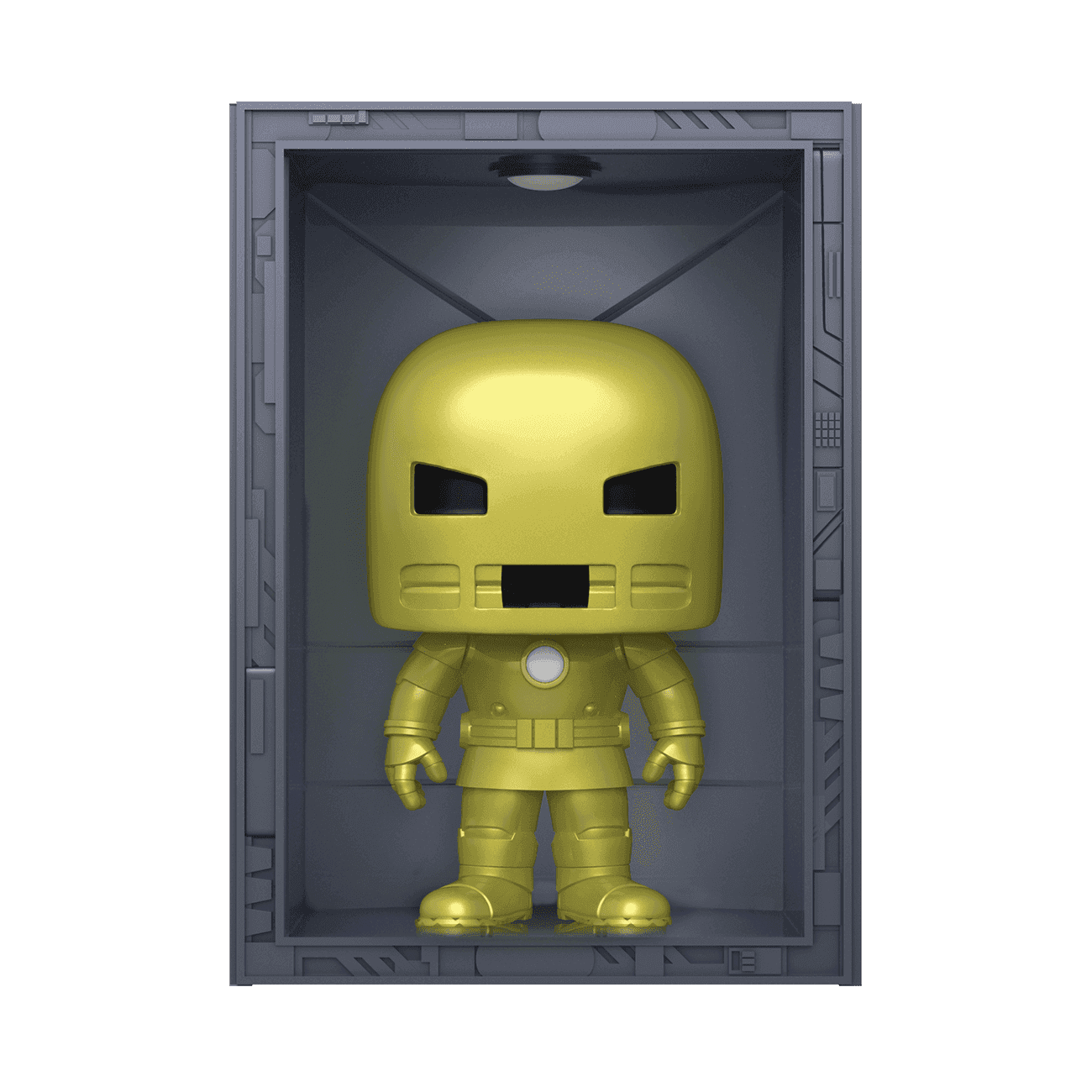 image de Hall of Armor Iron Man Model 1 Golden Armor (Gold) (Metallic)