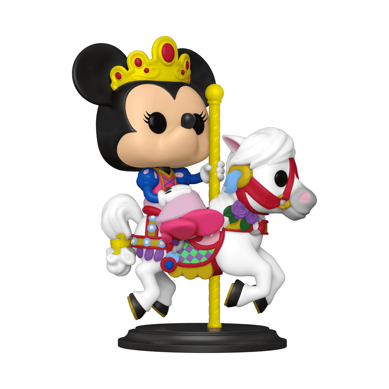 image de Minnie Mouse on Prince Charming Regal Carrousel